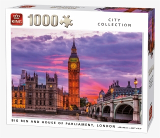Generic 1000pcs Big Ben & Parliament - London Sunset