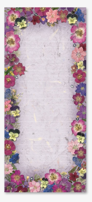 Wildflower Notepad Image - Door