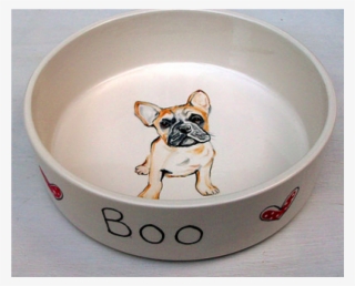Portrait Dog Bowl - French Bulldog