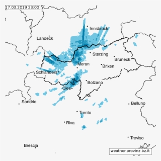 Where Is It Raining - Map