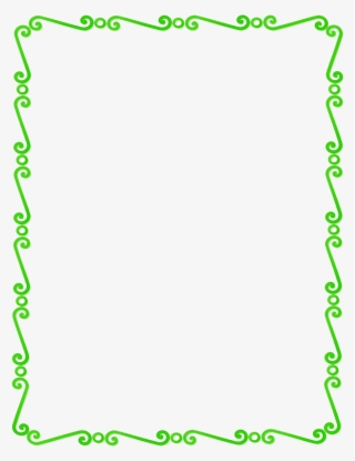 Lime Border Frame Png Pic - Toys For Tots Letter To Parents
