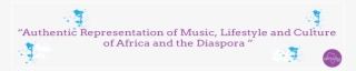 Africology Slogan For Home Page Banner White Purple - Weiser Spruch