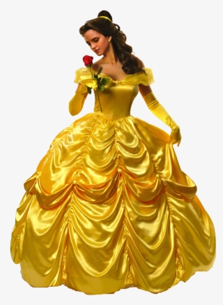 Hermione Granger As Belle With Rose Png By