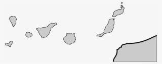 Blank Map-canary Islands - Blank Map Of Canary Islands