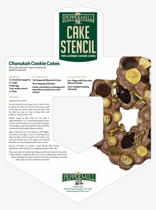 Dreidel Template For Cookie Cake - 1 2 Step Album Cover