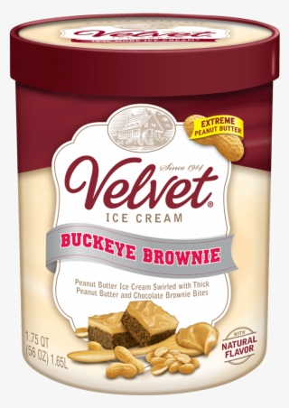 Buckeye Brownie - Velvet Ice Cream Flavors