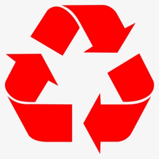 Recycle Symbol Red