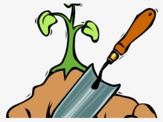 Weed Clipart Lady Gardener - Gardening Tools Clipart