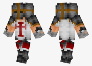 Red Crusader - Minecraft Zombie Enderman Skin