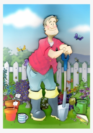 Gardener - Cartoon