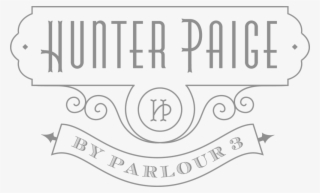 Hunter Paige Logo Grey - Calligraphy
