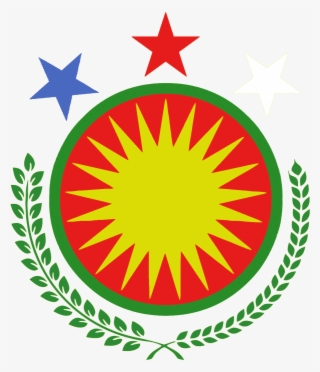 1- Rojava Govt Logo Transparent - Alternate Flag Syria