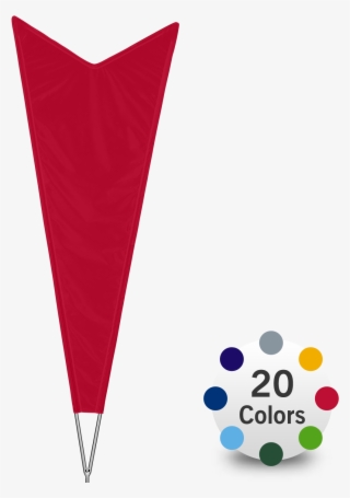 Bowflag® Premium Arrow In Stock Colors - Graphic Design