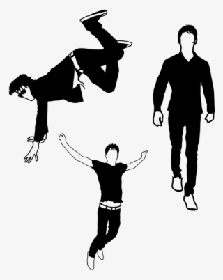 Dance, Modern, Dancing, Break, Frames, Acrobatic, Black - Dance