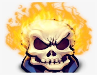 Ghost Rider Head Transparent Background