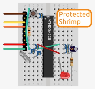 The Shrimp Circuit Kit With Add-ons Impulse Labs - Arduino Uno Minimal Circuit