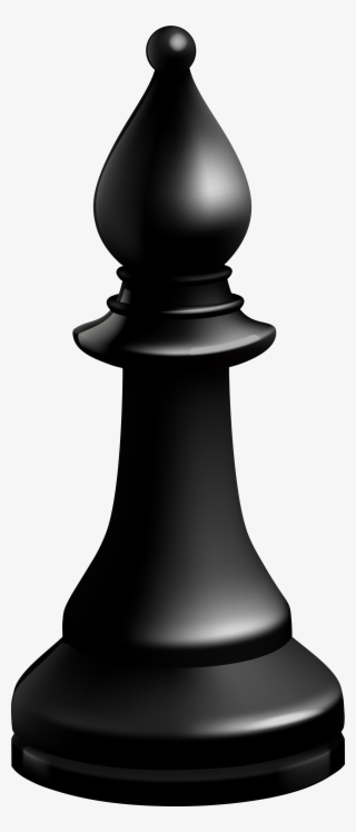 Chess Pieces Bishop Black