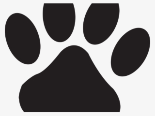 Husky Clipart Bear Paw - Cat Paw Print Small