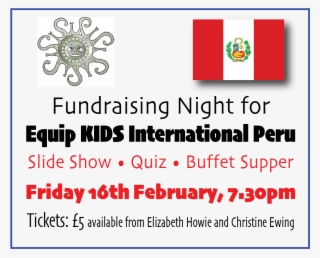 Fundraising Night For Equip Kids International, Peru - Sporting Cristal