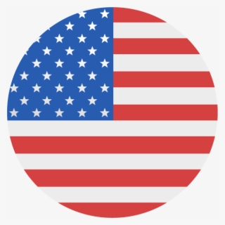 We Have International Market Presence In More Than - Us Flag In A Circle
