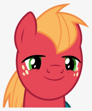 Big Macintosh Thinking By Dasprid - My Little Pony Big Mac Face
