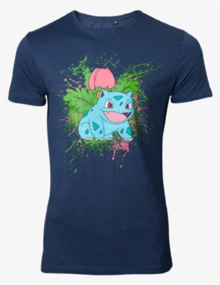 Pokemon- Navy Ivysaur Splatter - Mermaid