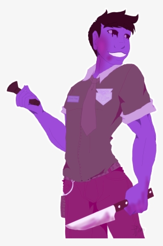 I Drew This For Shits And Giggles Yay Purple Guy Or - Fnaf Purple Guy