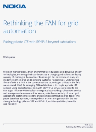 Rethinking The Fan For Grid Automation - Nokia