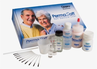 Image For Permasoft Soft Denture Liner Powder/liquid, - Permasoft Denture Liner