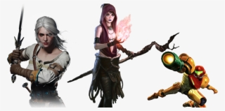 5 Most Badass Women In Video Games Part - Morrigan Dragon Age Png