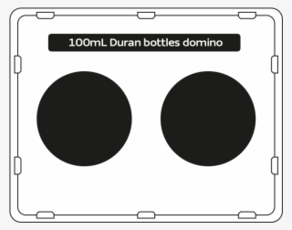 Domino For 100 Ml Duran Bottle X2 - Circle