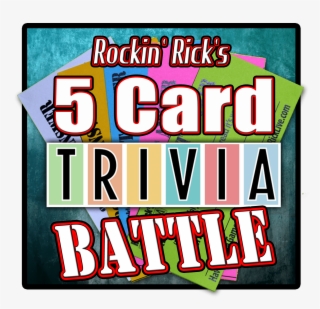 Your Guests Will Love Rockin' Rick's 5 Card Trivia - Nero Cant Take