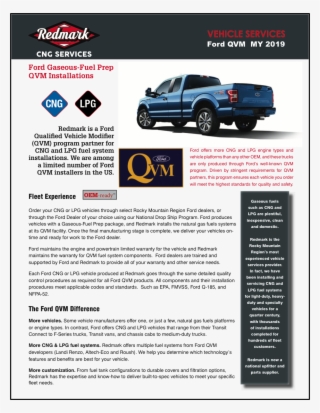 Qvm Brochure Preview - Ford Motor Company
