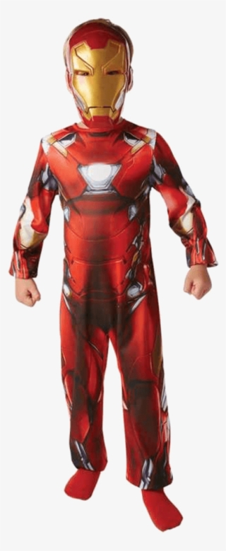 Child Classic Civil War Iron Man Costume - Iron Man Fancy Dress