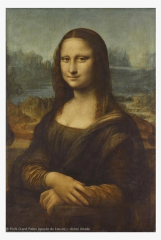 Mona Lisa Png - Monalisa Has No Eyebrows