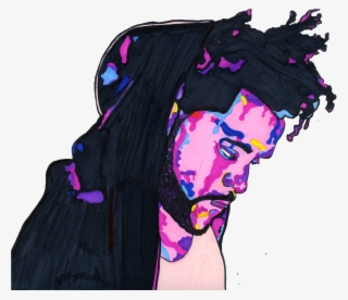 The Weeknd Art Print - Illustration