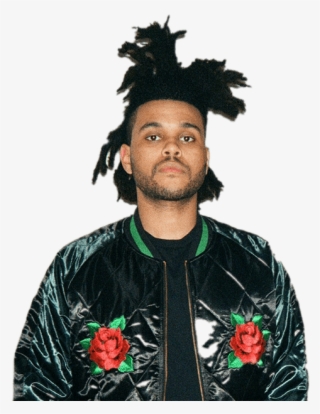 The Weeknd Rose Jacket - Weeknd Palm Tree Hair
