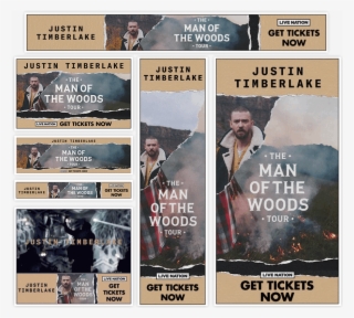 Justin Timberlake Web Banners - Poster