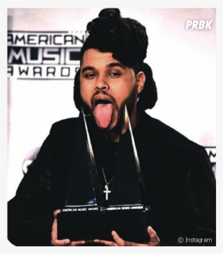 The Weeknd Também Garantiu Seu Espaço No Spotify Em - Weeknd With Tongue Out