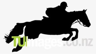 Horse Silhouette Cliparts - Jumping Horse