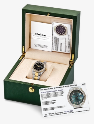Each Certified Pre Owned Watch Is Presented In Green - Camera Lens