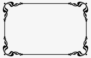 Free Png Simple Line Borders Png Png Image With Transparent - Gratuity Is Appreciated Sign