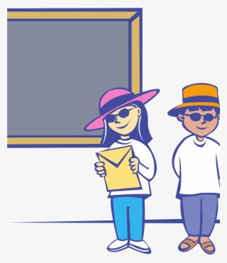 This Free Icons Png Design Of Kids In Front Of A Blackboard