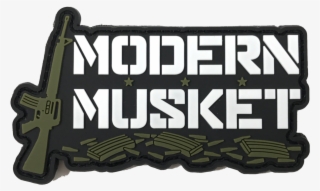Modern Musket Ar-15 Patch - Illustration
