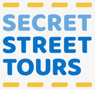 Dublin Secret Street Tour Logo - Electric Blue