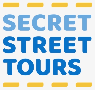 dublin secret street tour logo - electric blue