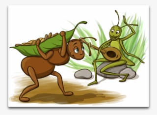 Graphic Library Download Progress And The Lack Thereof - Clipart The Ant And The Grasshopper