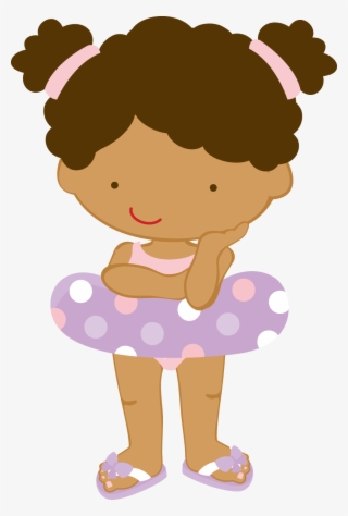 Free File Sharing And Storage - Girl Pool Party Clipart