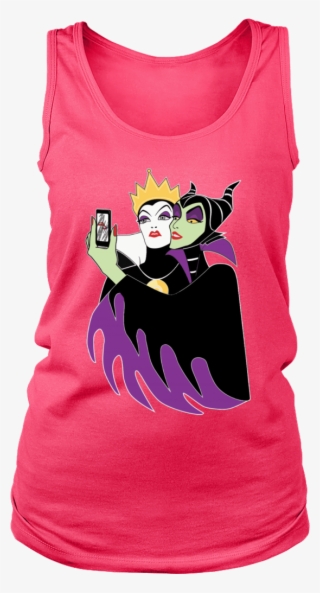 Wicked Selfie Shirt Grimhilde & Maleficent Selfie T-shirt - T-shirt