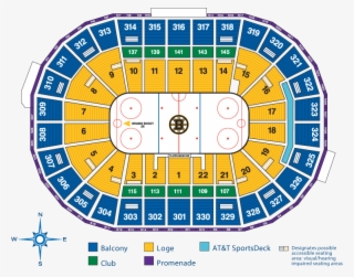 Boston Bruins Seating Chart - Bruins Td Garden Seating Chart